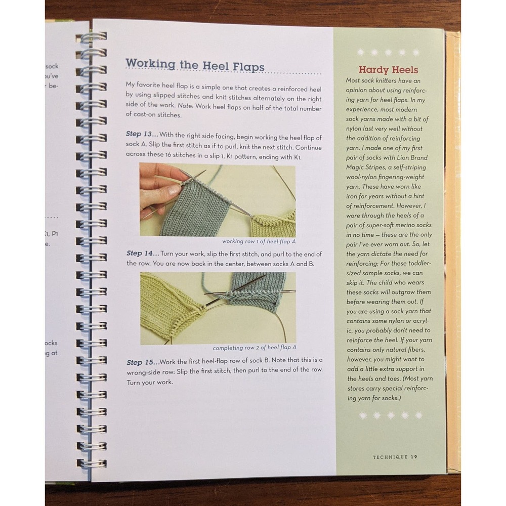 2-at-a-time Socks Knitting Pattern Book - Picture 4 of 5